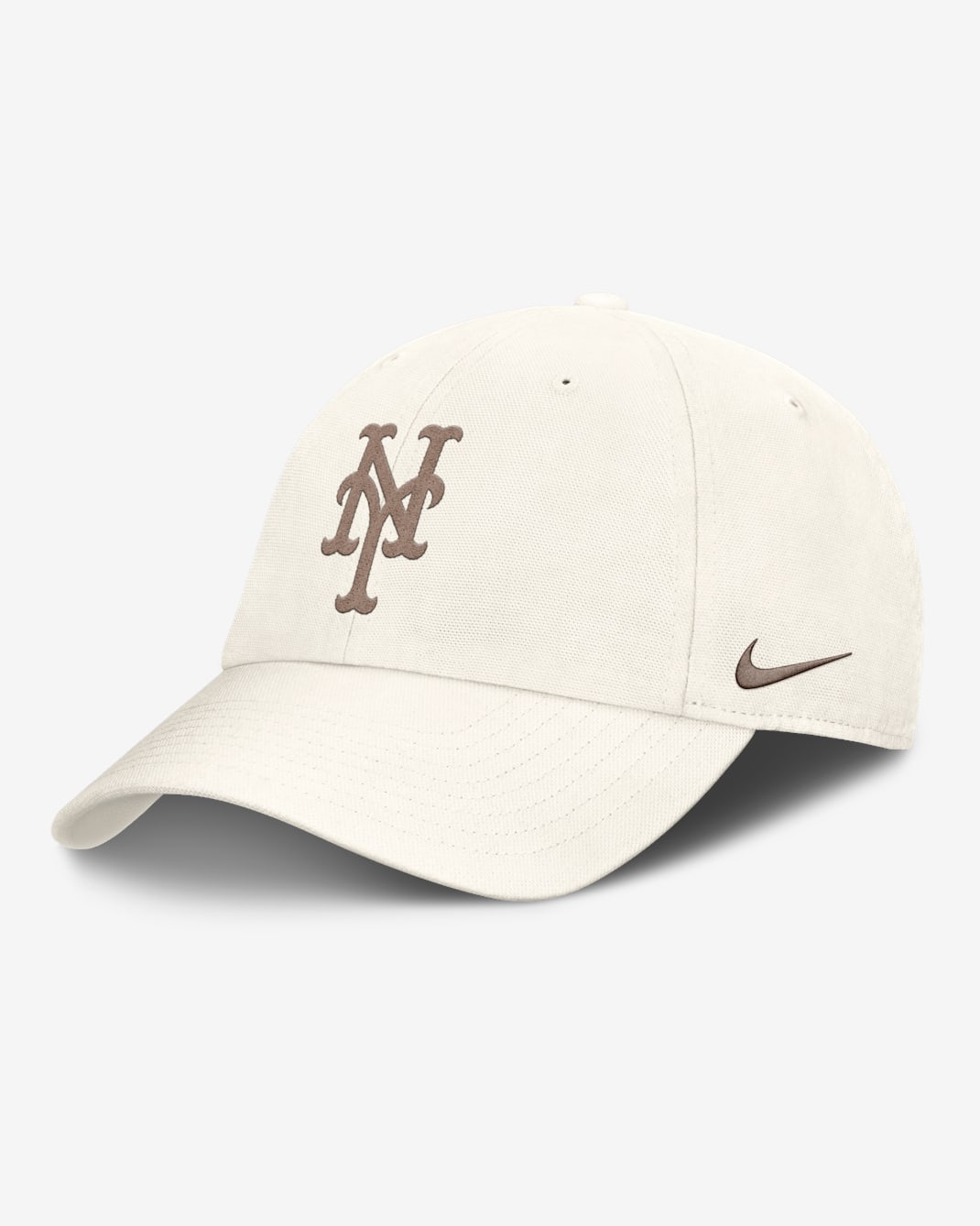 New York Mets Club Men's Nike MLB Adjustable Hat - Sail