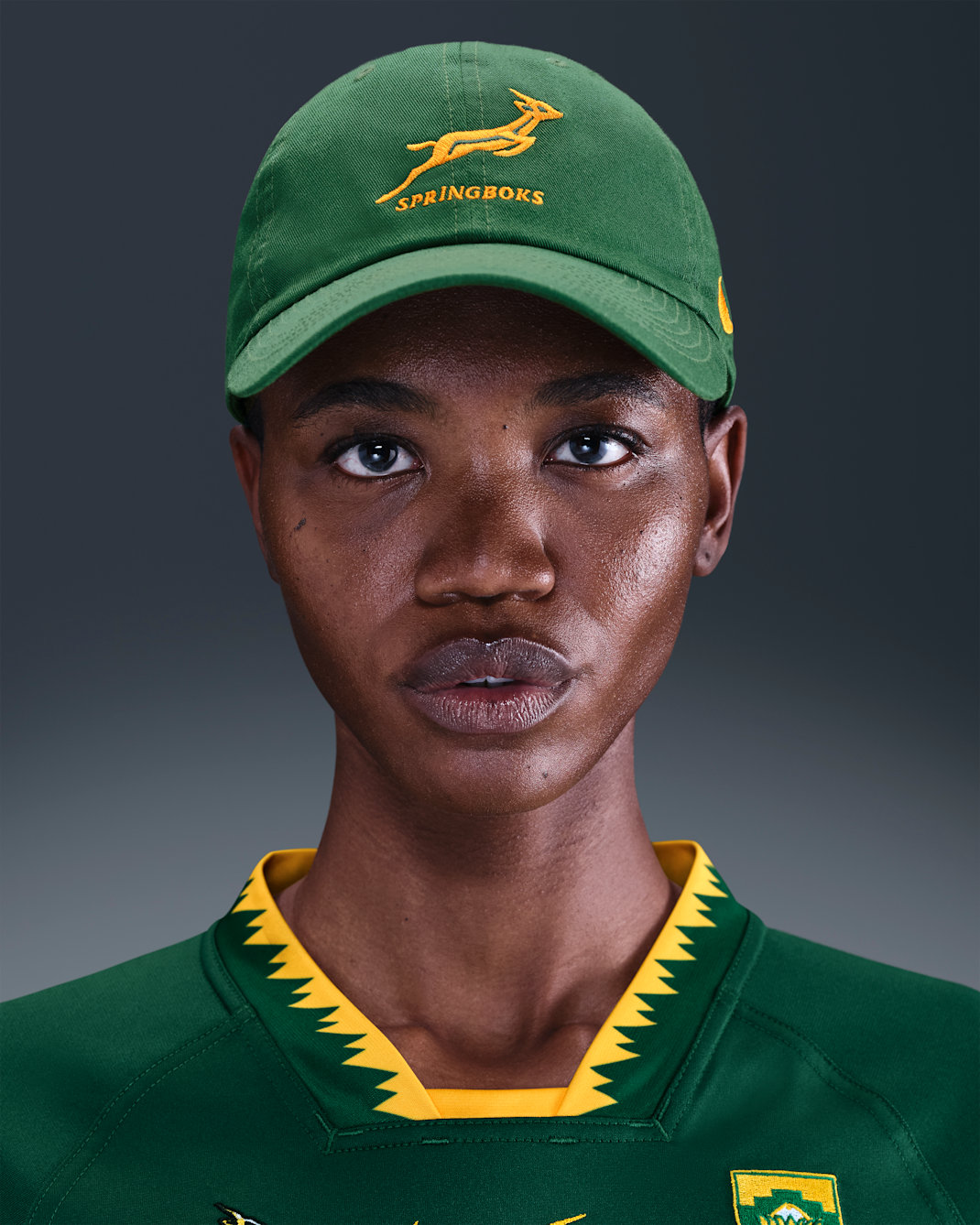 Boné de râguebi Nike Heritage 86 Springboks unissexo - Verde Gorge/Dourado University