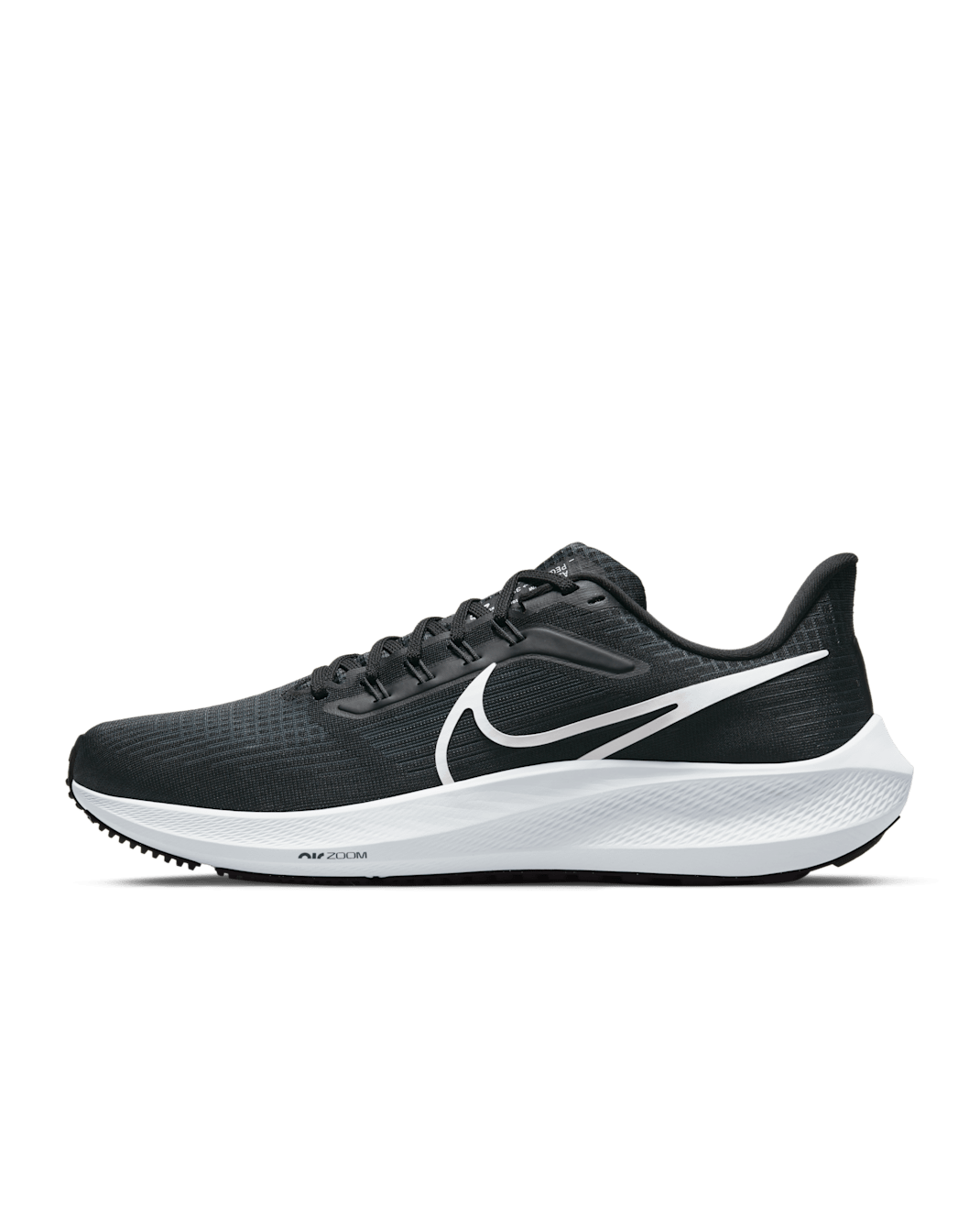 Nike Pegasus 39 男款路跑鞋 - 黑色/Dark Smoke Grey/白色