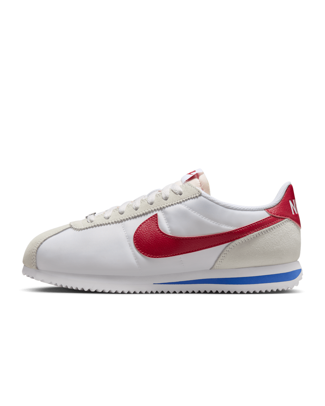 Sko Nike Cortez Textile - Vit/Game Royal/Summit White/Gym Red