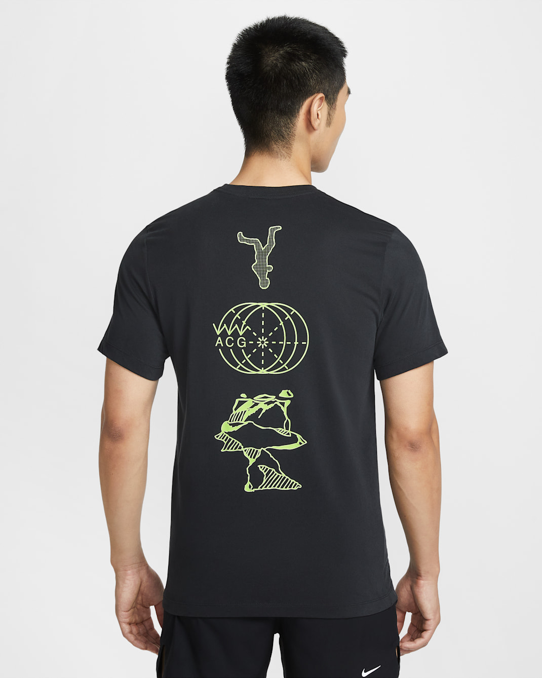 Nike ACG Men's Dri-FIT T-Shirt - Black/Volt Ice