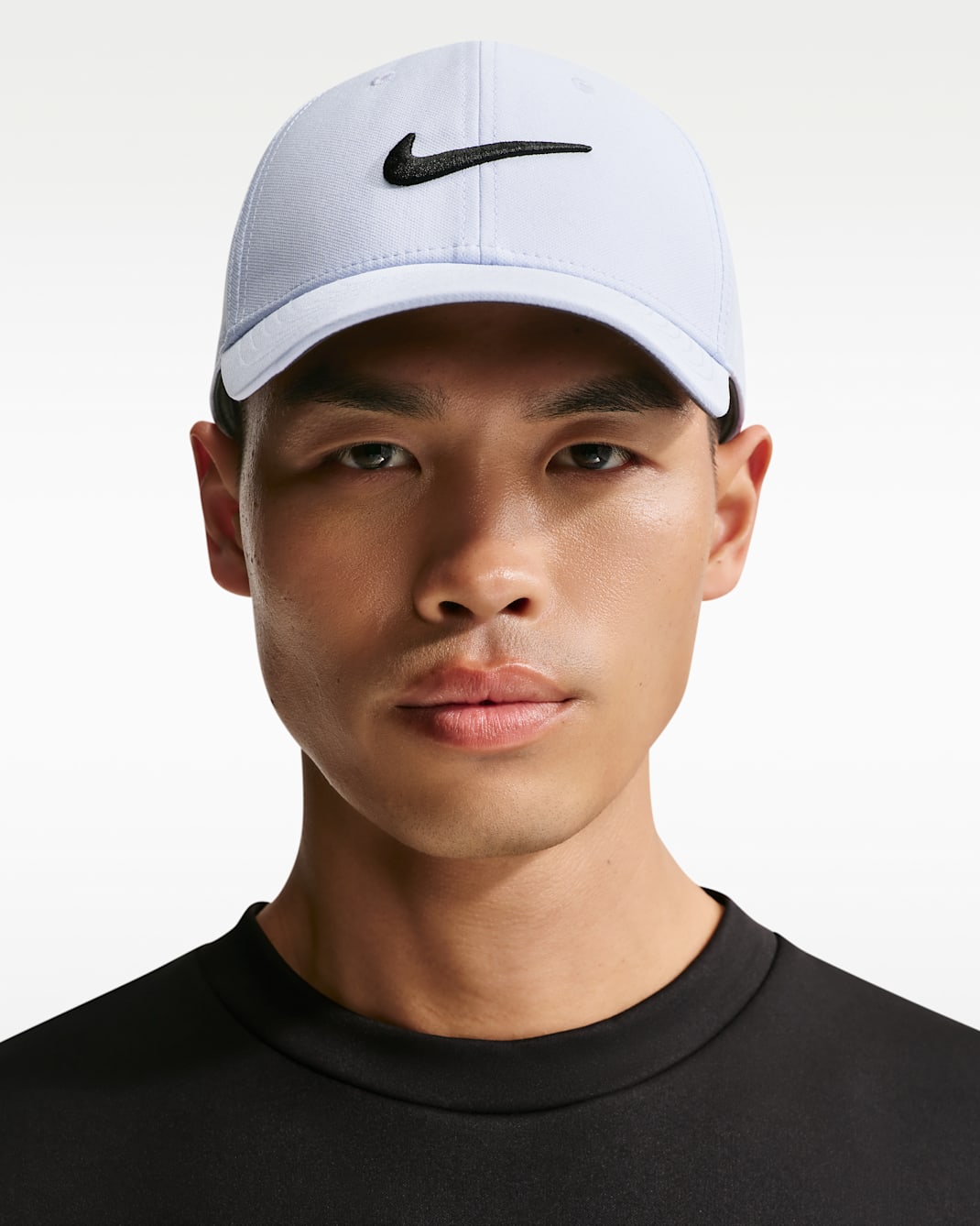 Gorra Swoosh estructurada Nike Dri-FIT Club - Azul hidrógeno/Negro