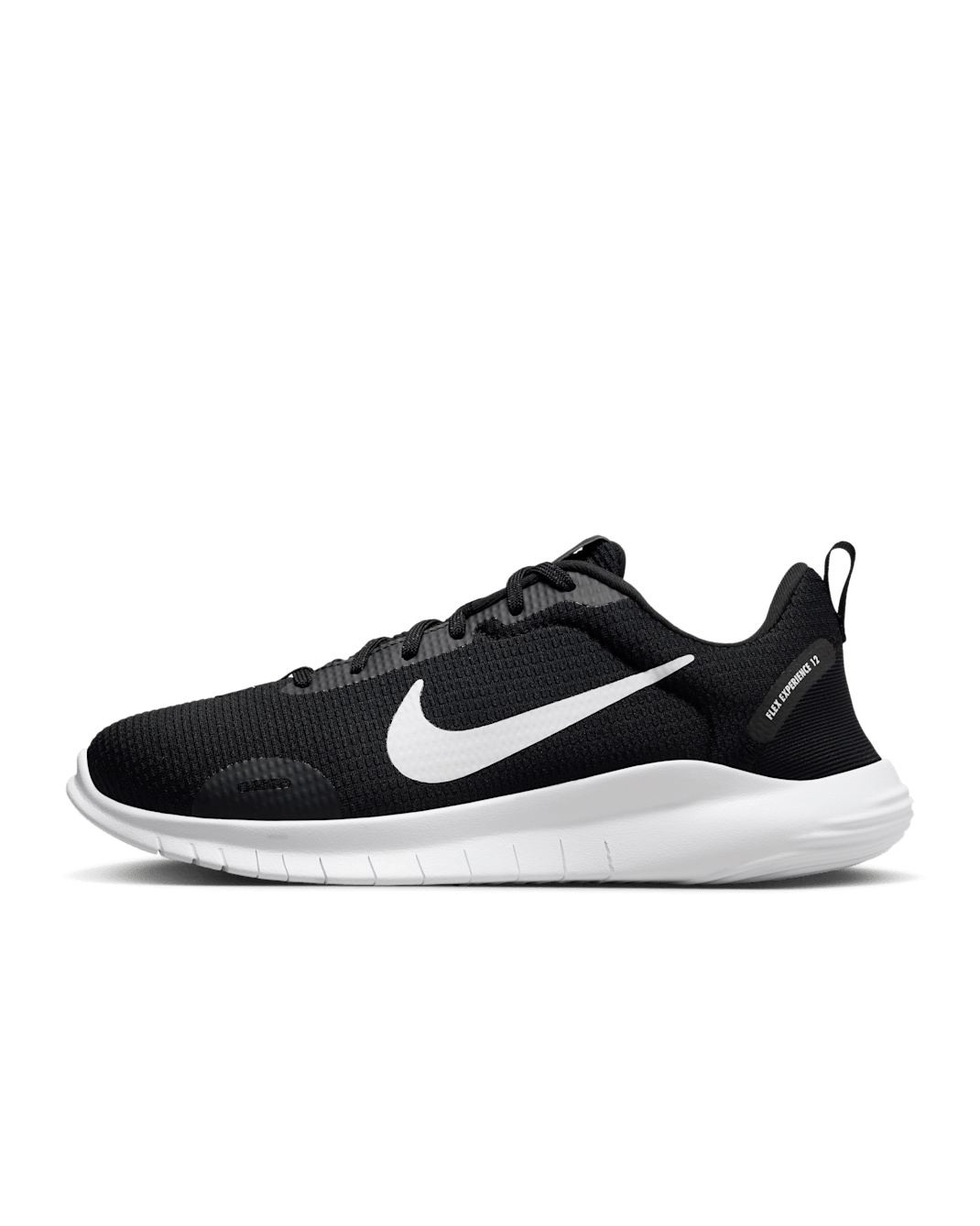 Nike Flex Experience Run 12 Women's Road Running Shoes (Extra Wide) - Black/Dark Smoke Grey/White