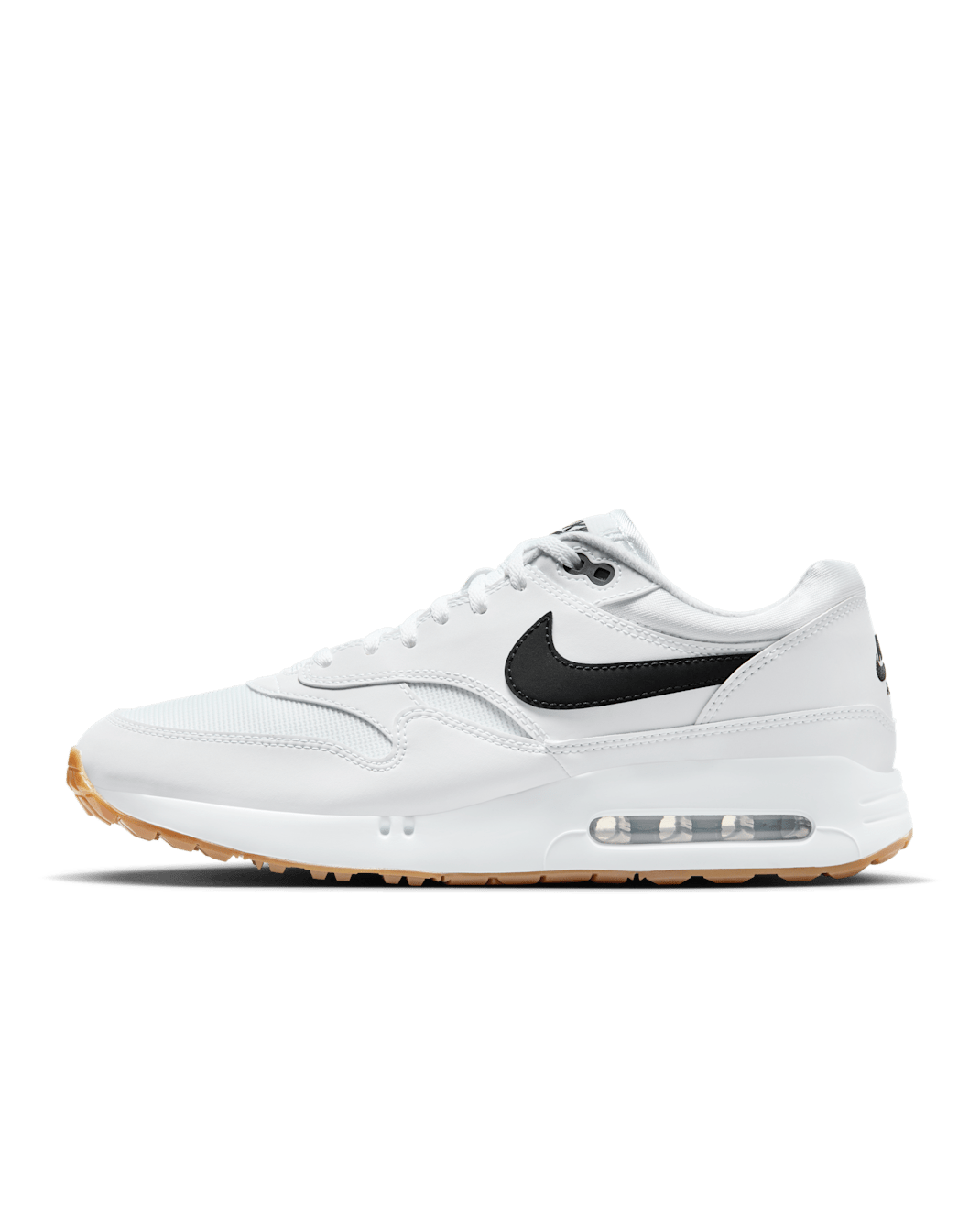 Nike Air Max 1 '86 OG G Men's Golf Shoes - White/Gum Medium Brown/Black