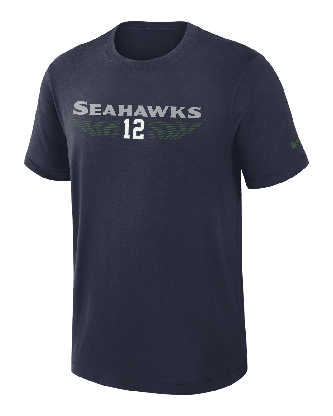 Seattle Seahawks Rivalries Collection Slub Men's Nike Dri-FIT NFL T-Shirt - Navy