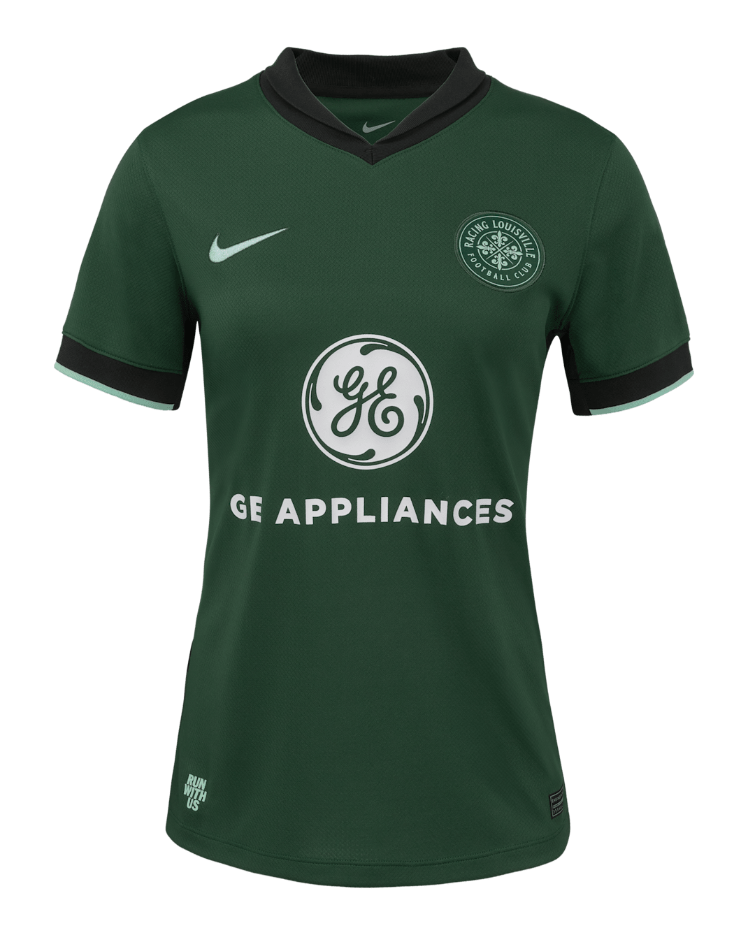 Racing Louisville FC 2025 Stadium Away Women's Nike Dri-FIT NWSL Replica Jersey - Fir/Night Forest