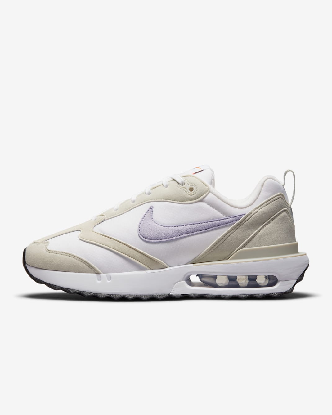 Nike Air Max Dawn Women's Shoes - White/Light Bone/Black/Purple Dawn
