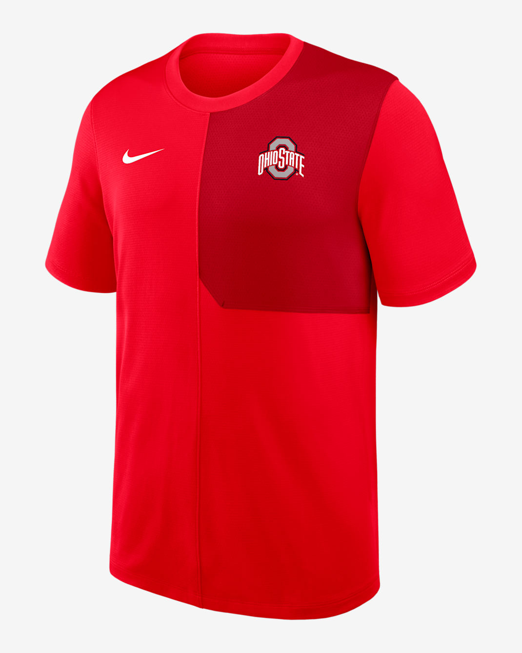 Ohio State Sideline Coach Men's Nike Dri-FIT College Top - Red
