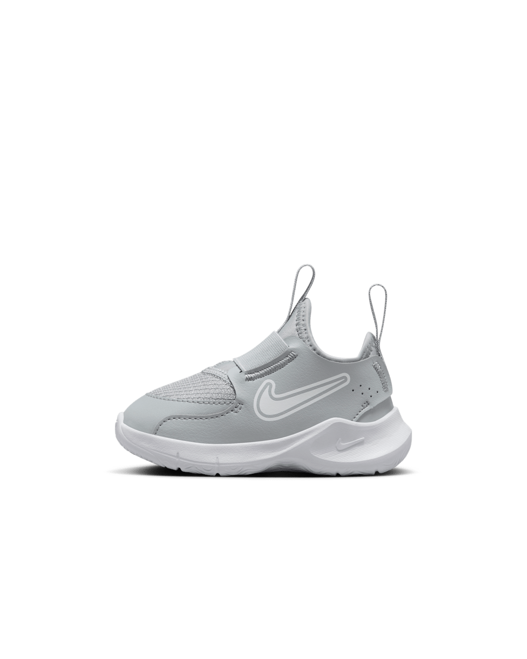Nike Flex Runner 3 Baby/Toddler Shoes - Wolf Grey/White