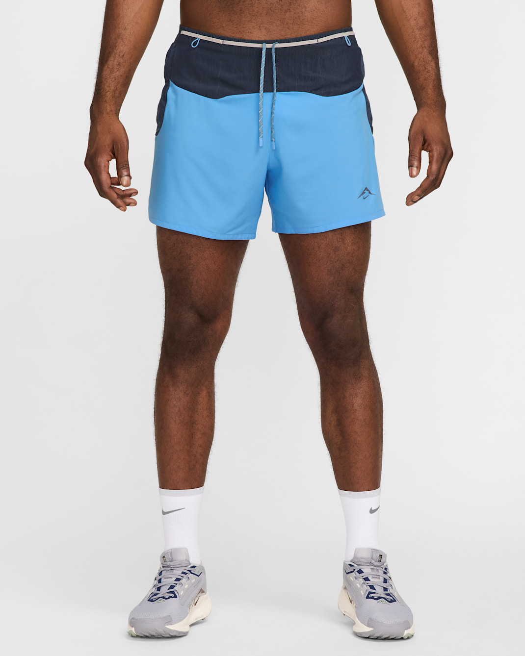 Nike Trail Second Sunrise Men's 5" Dri-FIT ADV Brief-Lined Running Shorts - University Blue/Thunder Blue/College Grey/Black