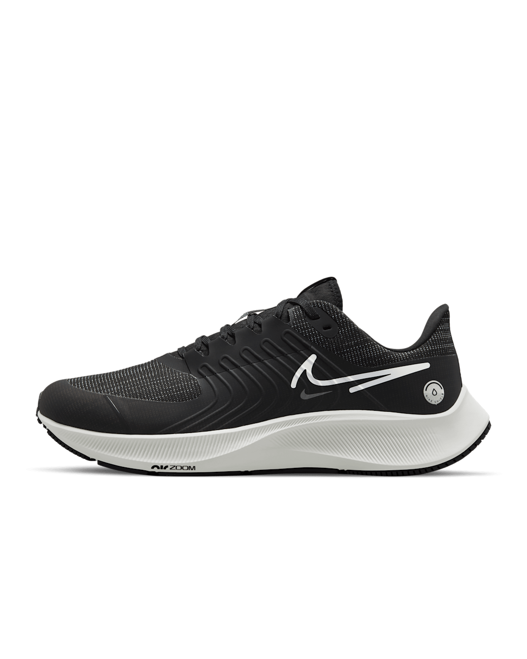 รองเท้าวิ่งโร้ดรันนิ่งผู้ชายพร้อมรับสภาพอากาศ Nike Pegasus 38 Shield - ดำ/Dark Smoke Grey/Light Smoke Grey/Platinum Tint