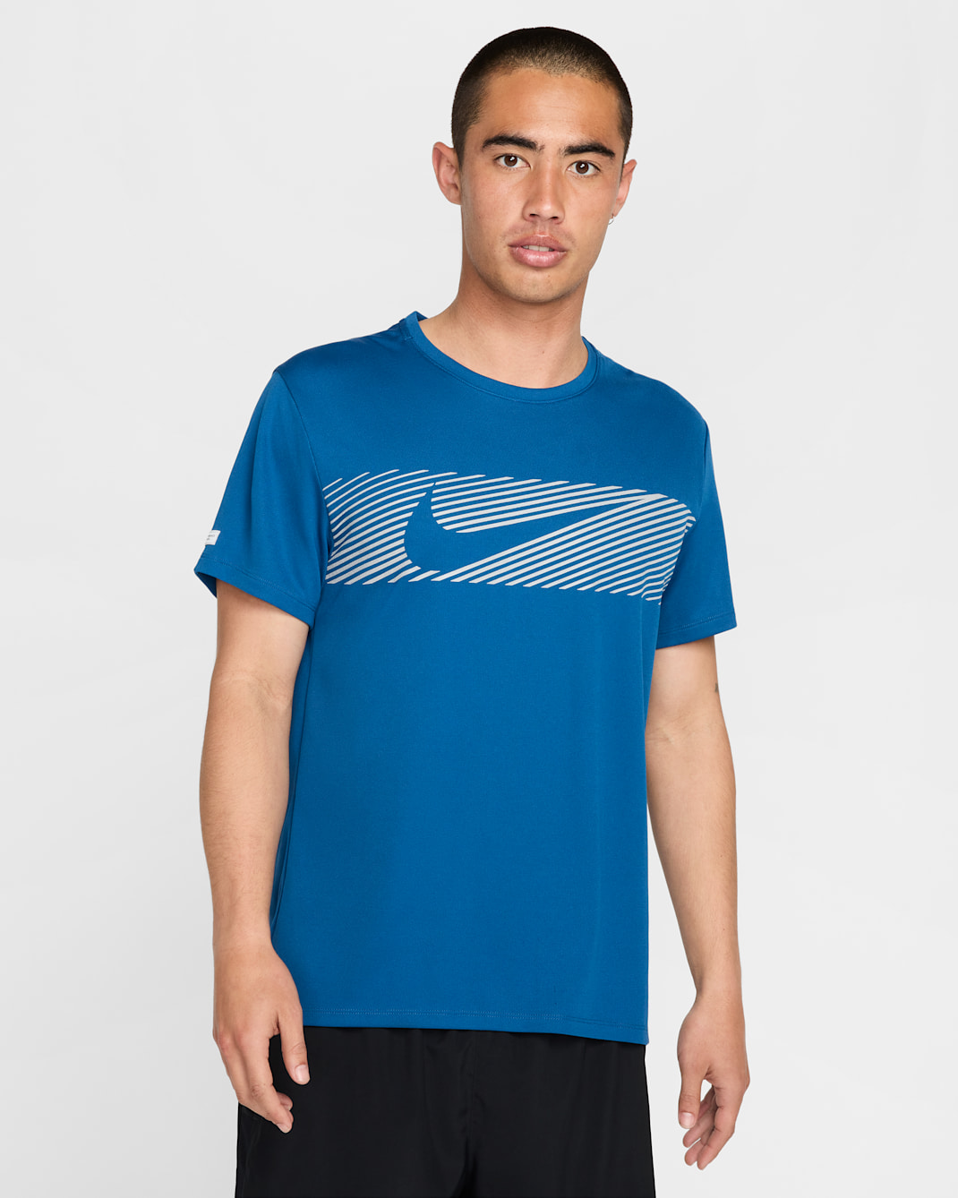 Nike Miler Flash Men's Dri-FIT UV Short-Sleeve Running Top - Court Blue