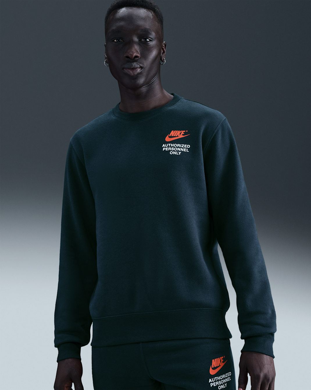 Felpa a girocollo in fleece Nike Sportswear Club – Uomo - Armory Navy