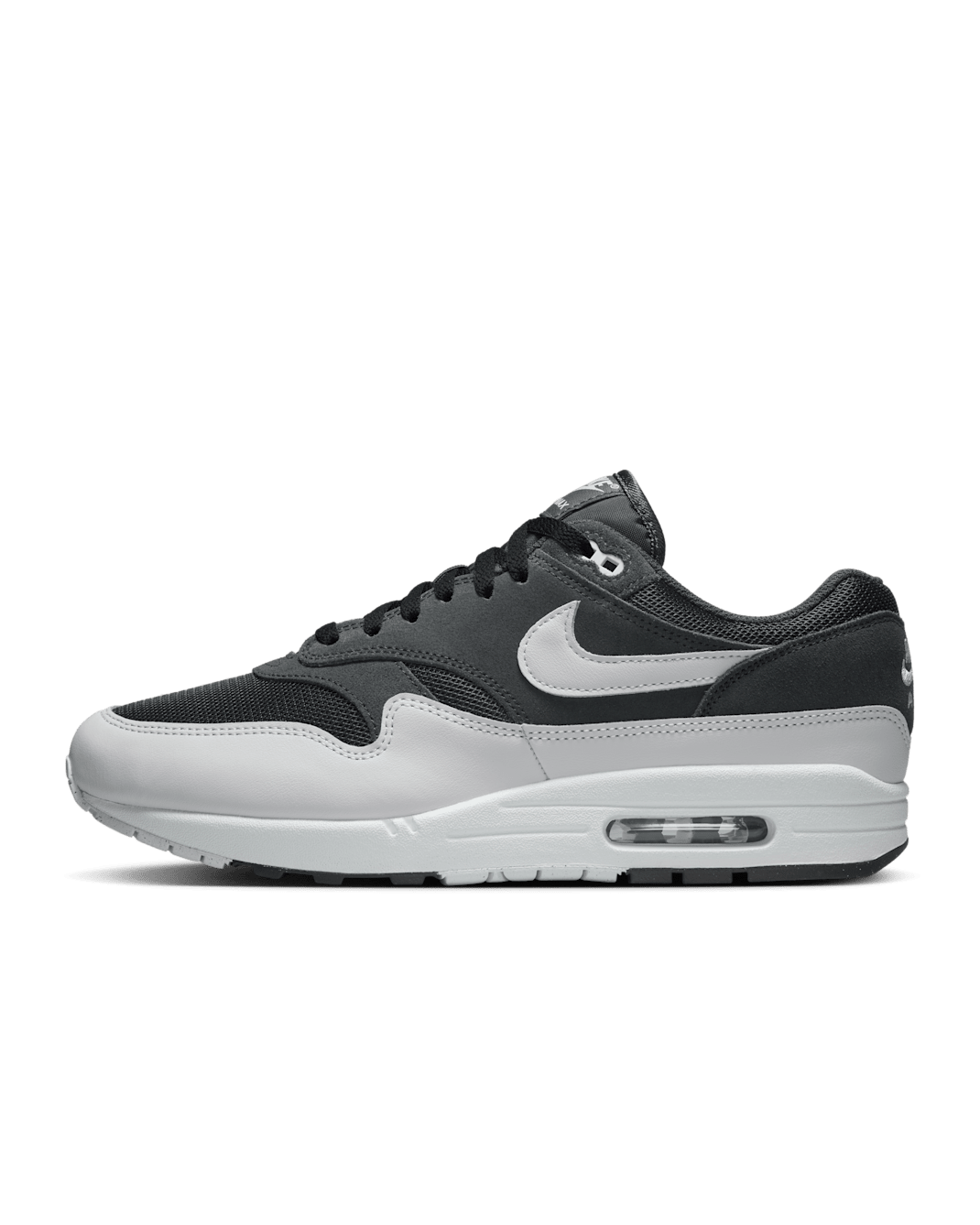 Nike Air Max 1 Essential 男鞋 - Off Noir/白色/黑色/Vast Grey