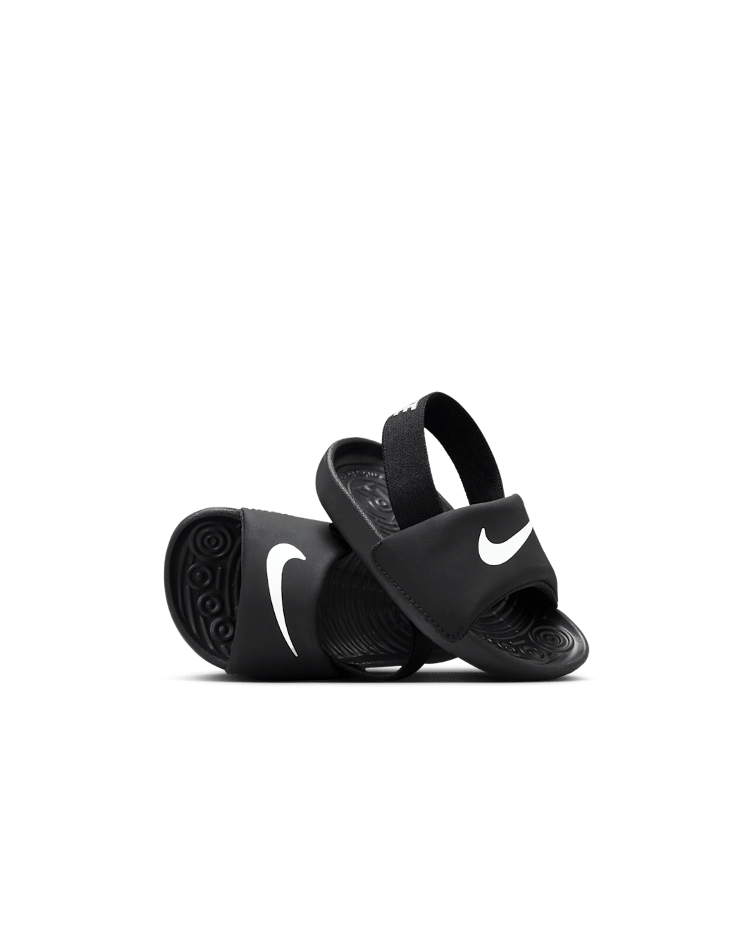 Nike Kawa Baby & Toddler Slides - Black/White/White/White