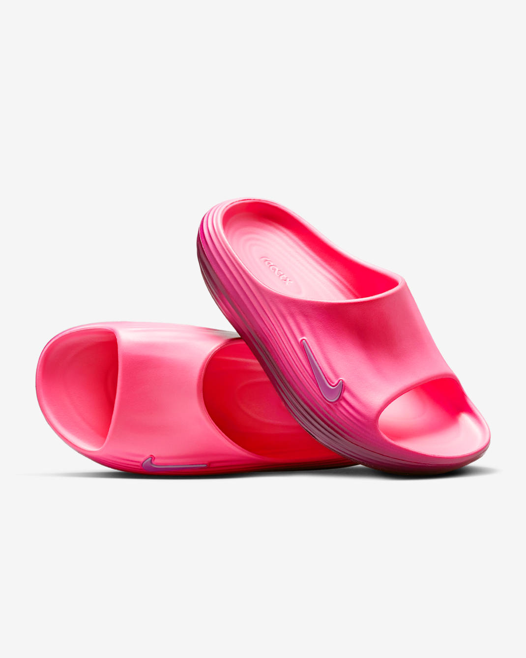 Nike ReactX Rejuven8 Women's Slides - Pink Spell/Bordeaux/Pink Spell