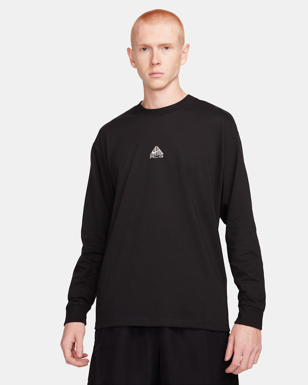 Tee-shirt à manches longues Nike ACG « Lungs » pour homme - Noir/Summit White