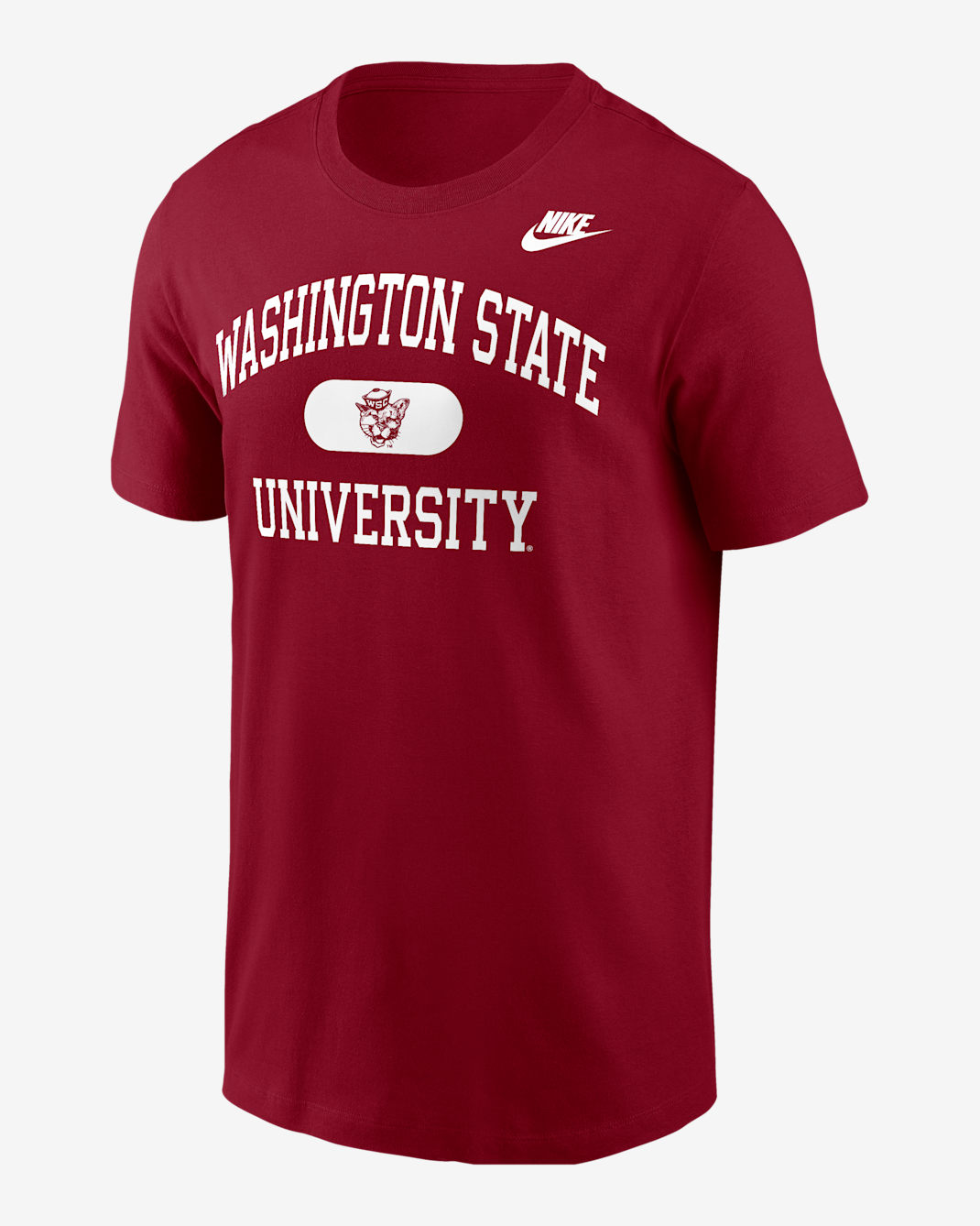 Washington State Cougars Men's Nike College T-Shirt - Team Crimson