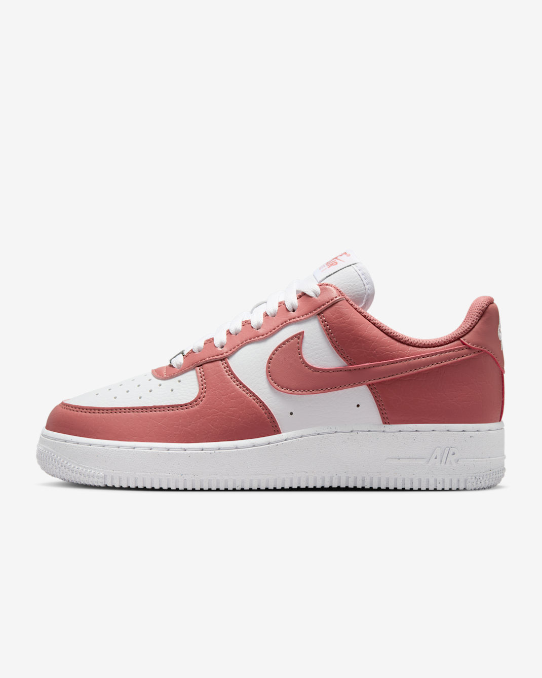 Nike Air Force 1 '07 Next Nature Women's Shoes - White/Metallic Silver/Canyon Pink