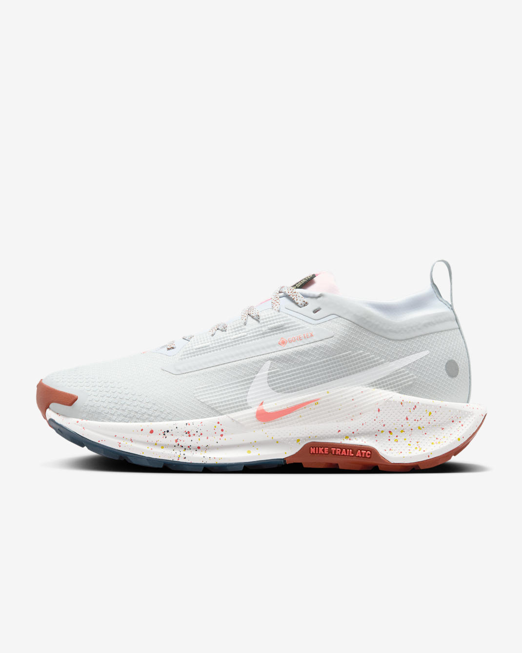 Nike Pegasus Trail 5 GORE-TEX Women's Waterproof Trail Running Shoes - Pure Platinum/Football Grey/Pink Foam/White