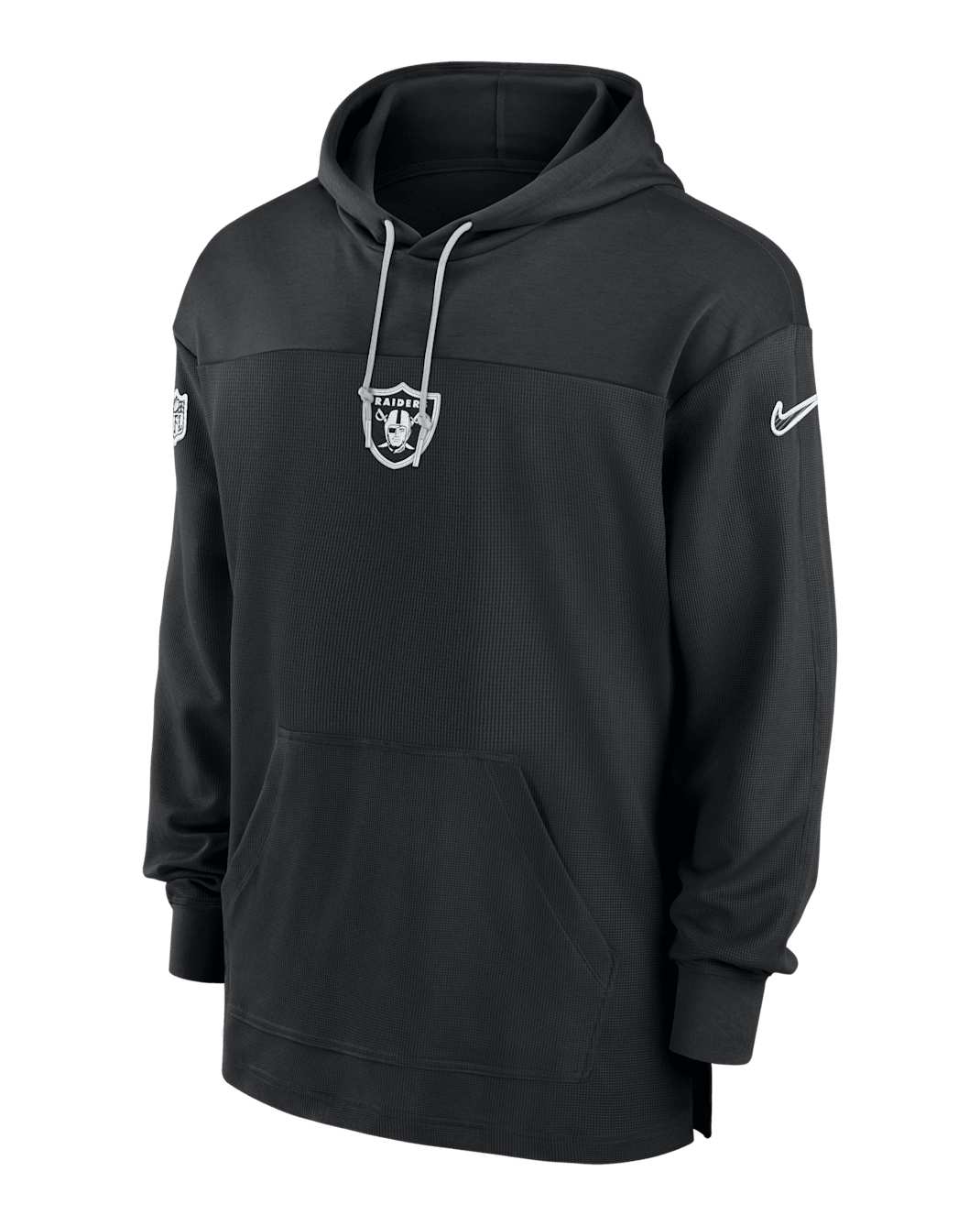 Las Vegas Raiders Sideline Jersey Men's Nike Dri-FIT NFL Pullover Hoodie - Black