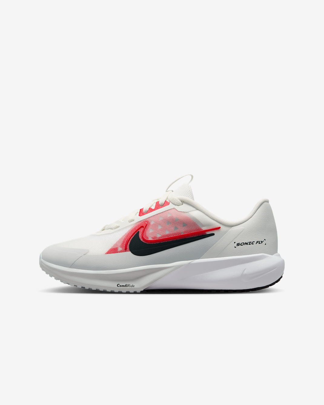 รองเท้าวิ่งเด็กโต Nike Sonic Fly - Summit White/University Red/Pure Platinum/ขาว