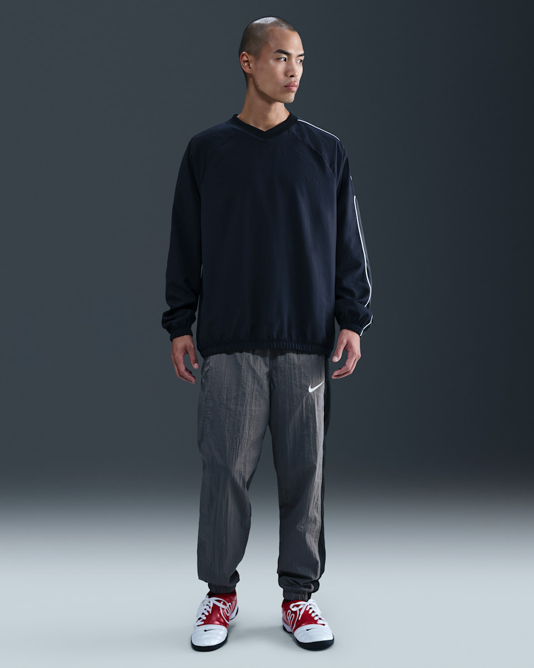 Nike Total 90 Men's Repel Soccer Track Pants - Light Graphite/Black/Sail