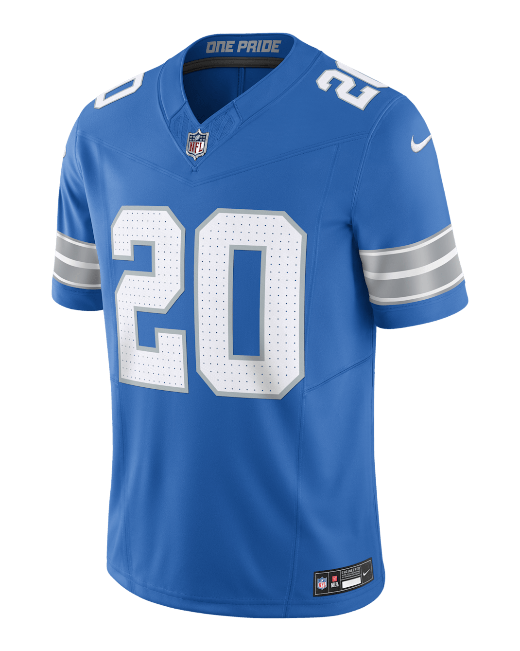 Barry Sanders Detroit Lions Men's Nike Dri-FIT NFL Limited Football Jersey - Blue