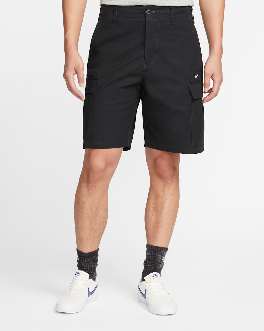 Nike SB Skate Cargo Shorts - Black/White