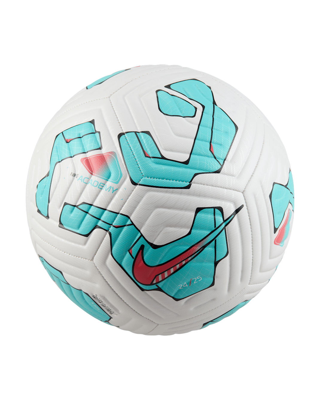 Balón de fútbol Nike Academy - Blanco/Verde aurora/Brasa resplandor