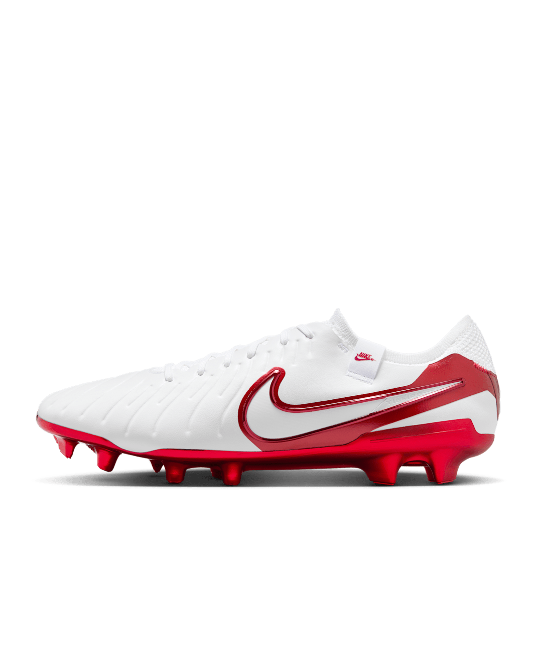Nike Tiempo Legend 10 Elite LV8 Firm-Ground Low-Top Football Boot - White/Multi-Colour