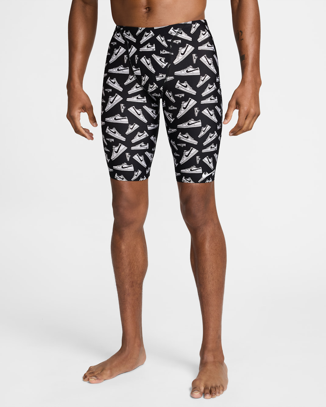 Jammer para hombre Nike Swim HydraStrong - Negro/Blanco/Blanco