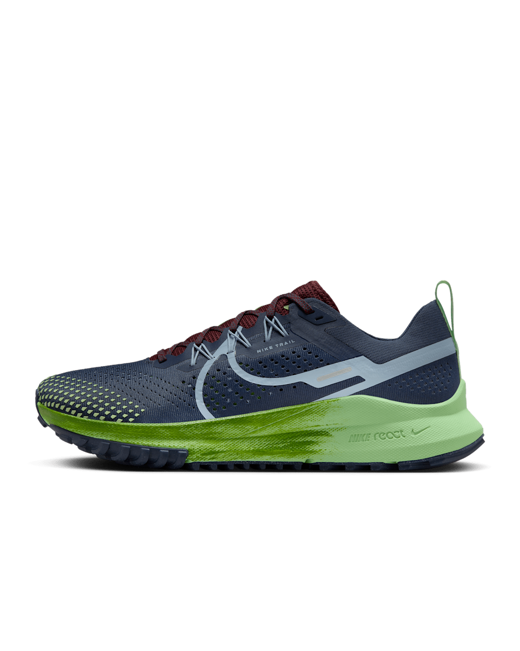 Nike Pegasus Trail 4 Men's Trail-Running Shoes - Thunder Blue/Chlorophyll/Vapour Green/Light Armoury Blue