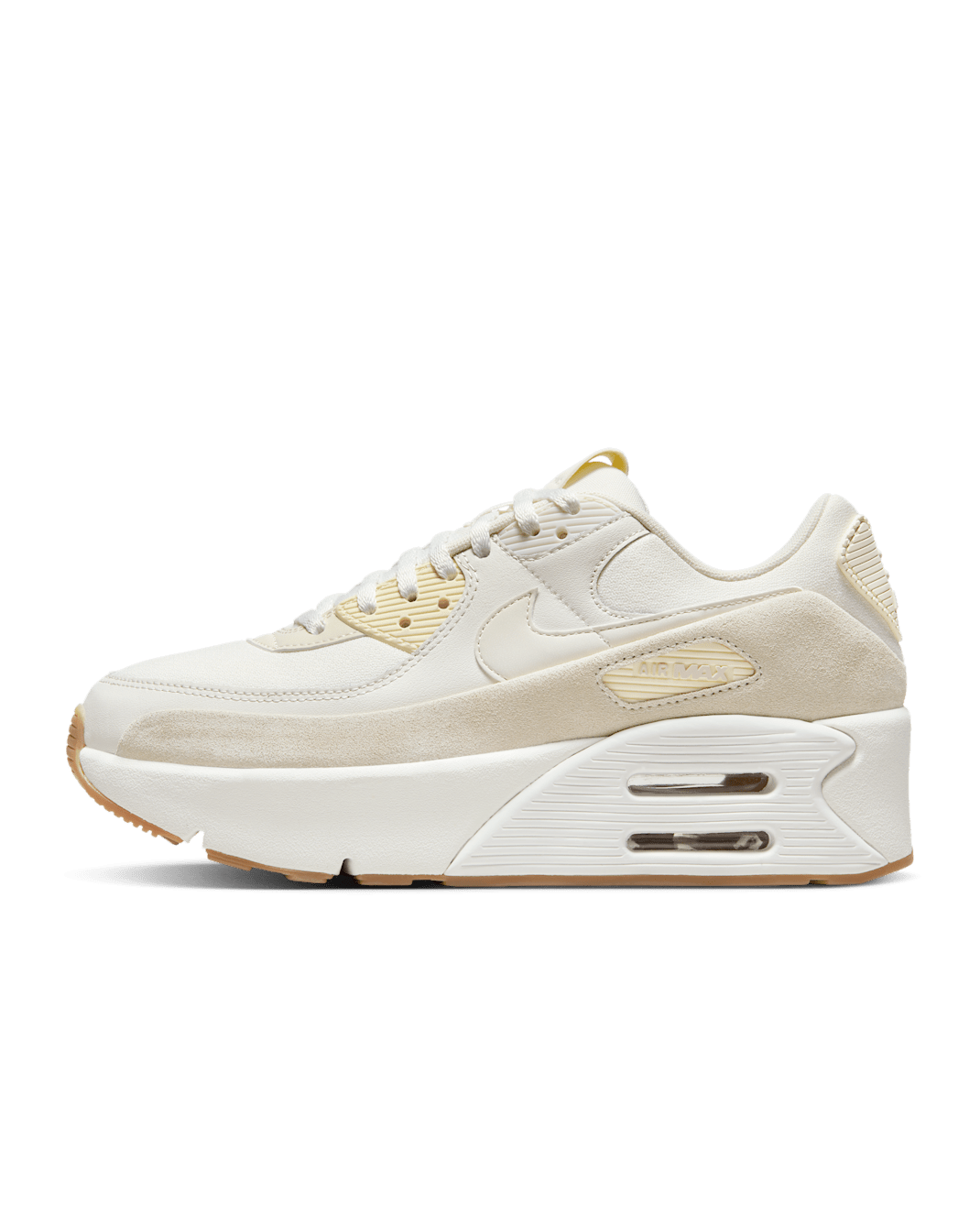 Nike Air Max 90 LV8 Women's Shoes - Sail/Phantom/Light Orewood Brown/Sail