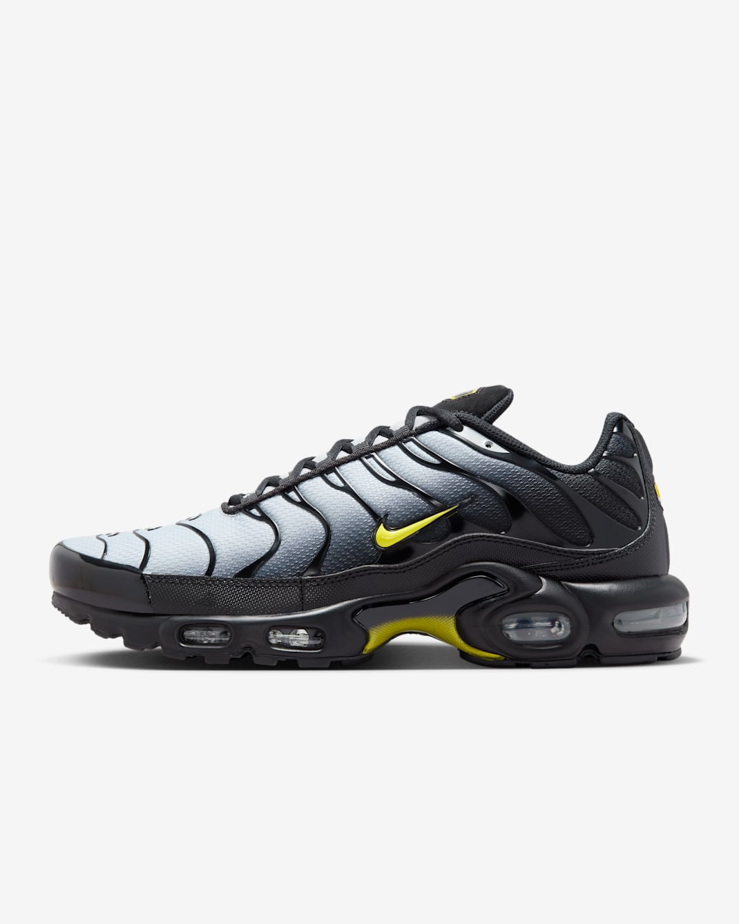 Nike Air Max Plus Men's Shoes - Black/Wolf Grey/Opti Yellow