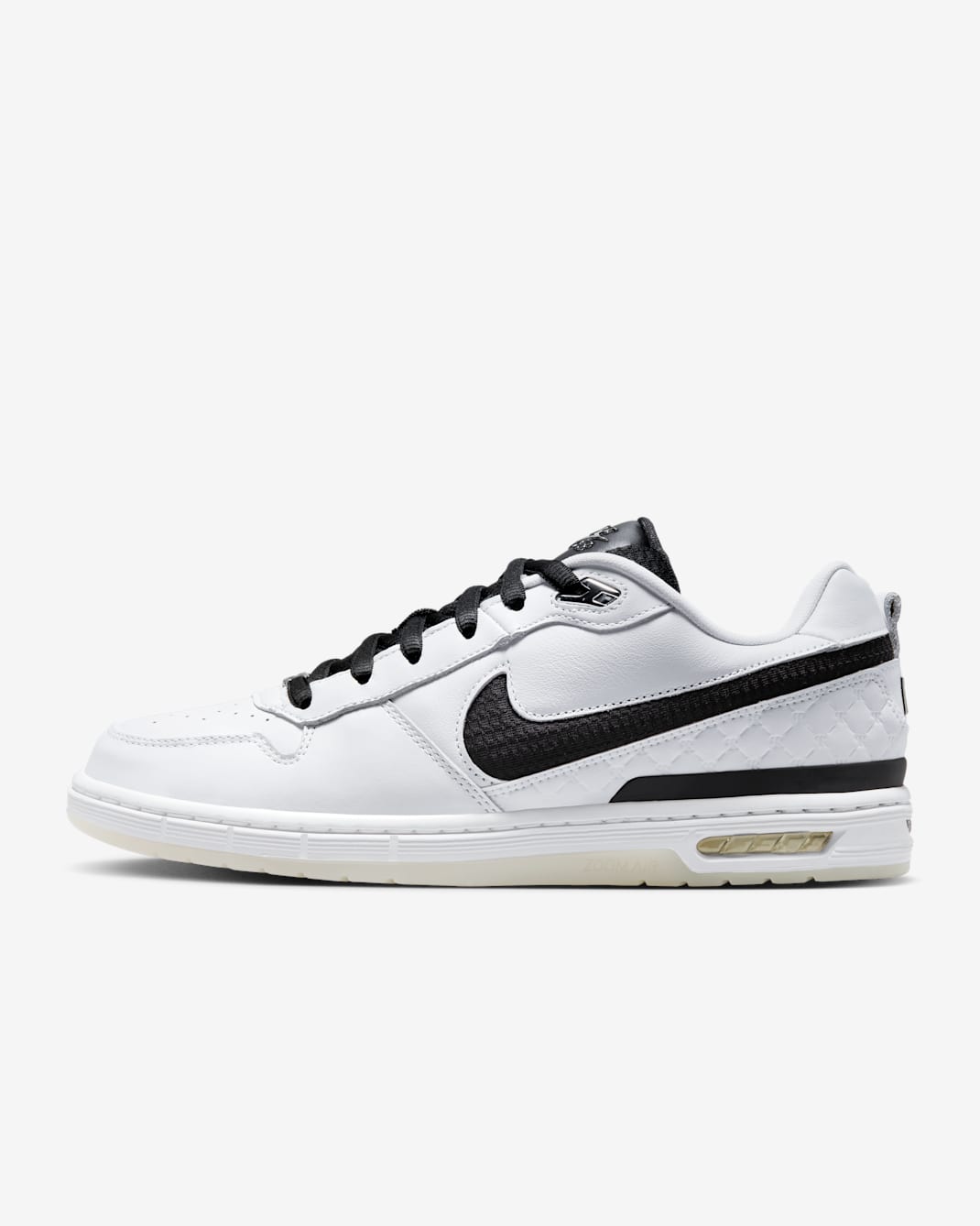 Nike SB Air Zoom Paul Rodriguez Low Skate Shoes - White/White/Clear/Black