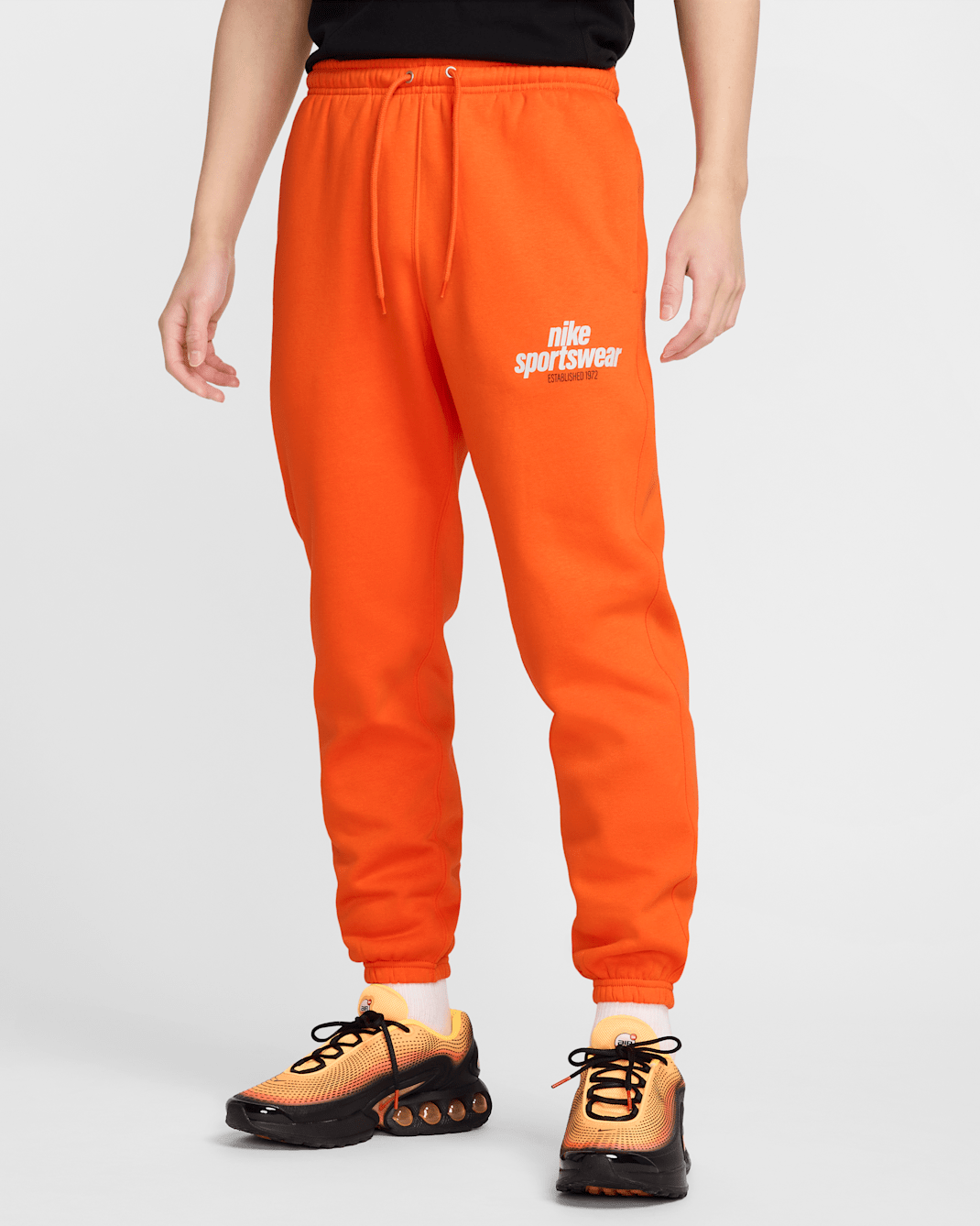 나이키 클럽 남성 플리스 팬츠 - 세이프티 오렌지/세이프티 오렌지/포톤 더스트