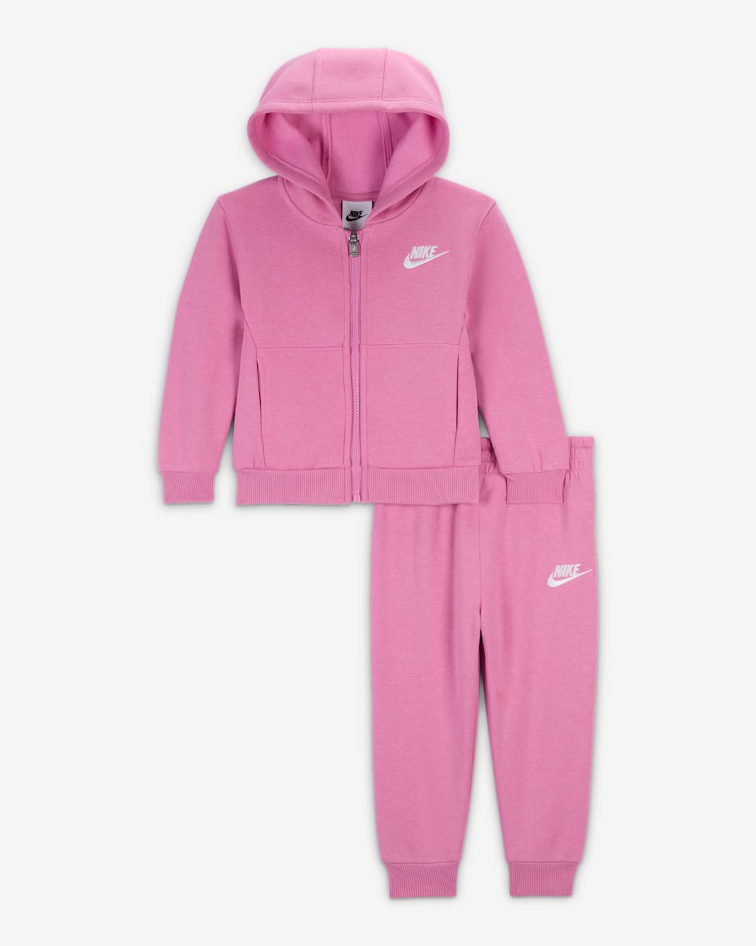 Nike Baby (12-24M) 2-Piece Full-Zip Club Set - Magic Flamingo
