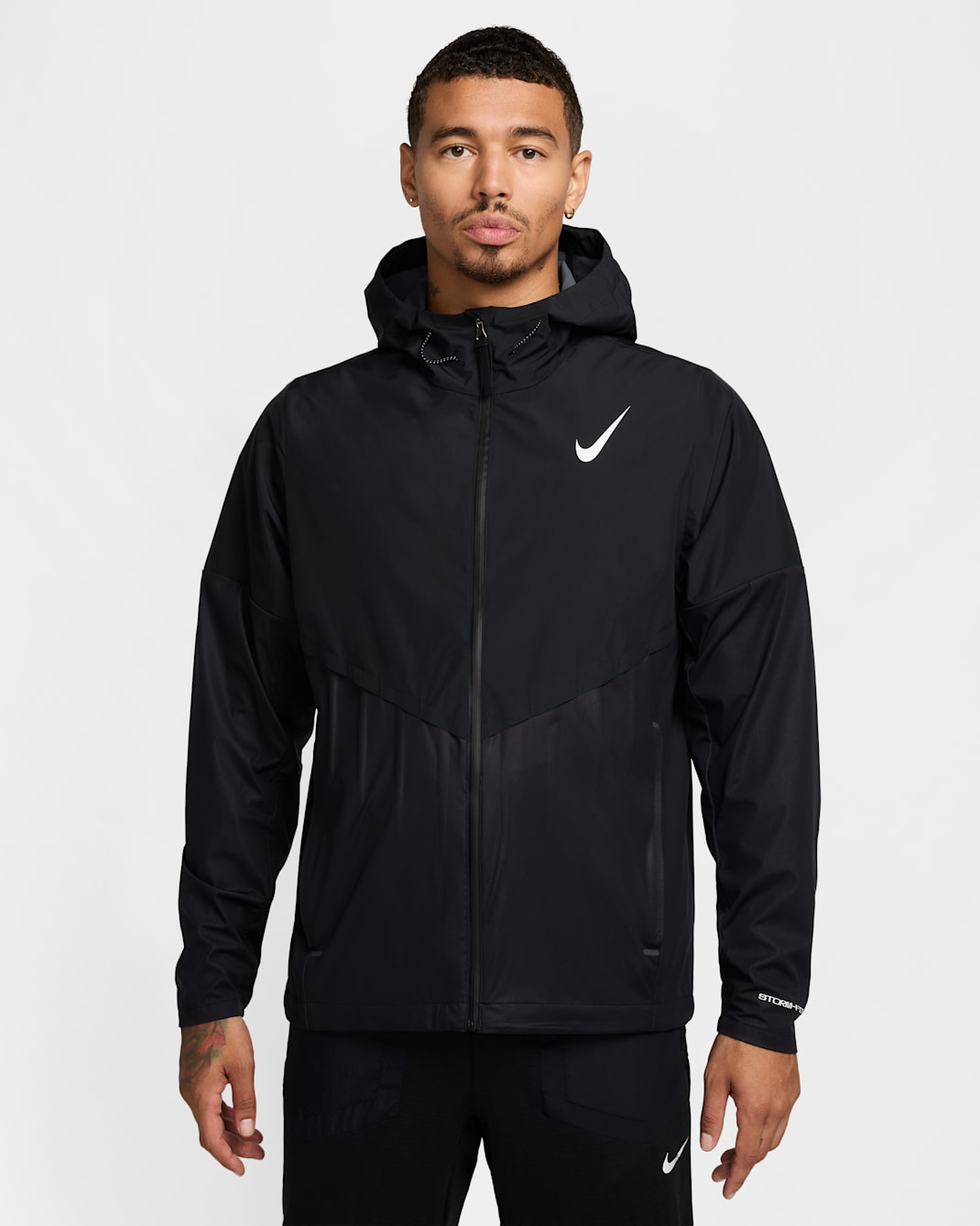 Veste de running Storm-FIT Aerogami Nike AeroSwift pour homme - Noir/Summit White