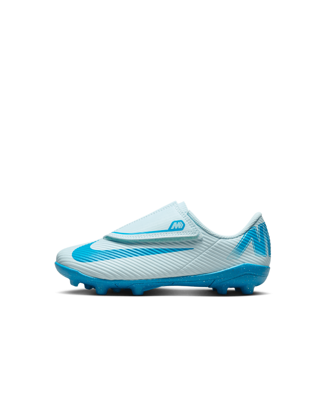 Nike Jr. Mercurial Vapor 16 Club Younger Kids' Multi-Ground Low-Top Football Boot - Glacier Blue/Blue Orbit