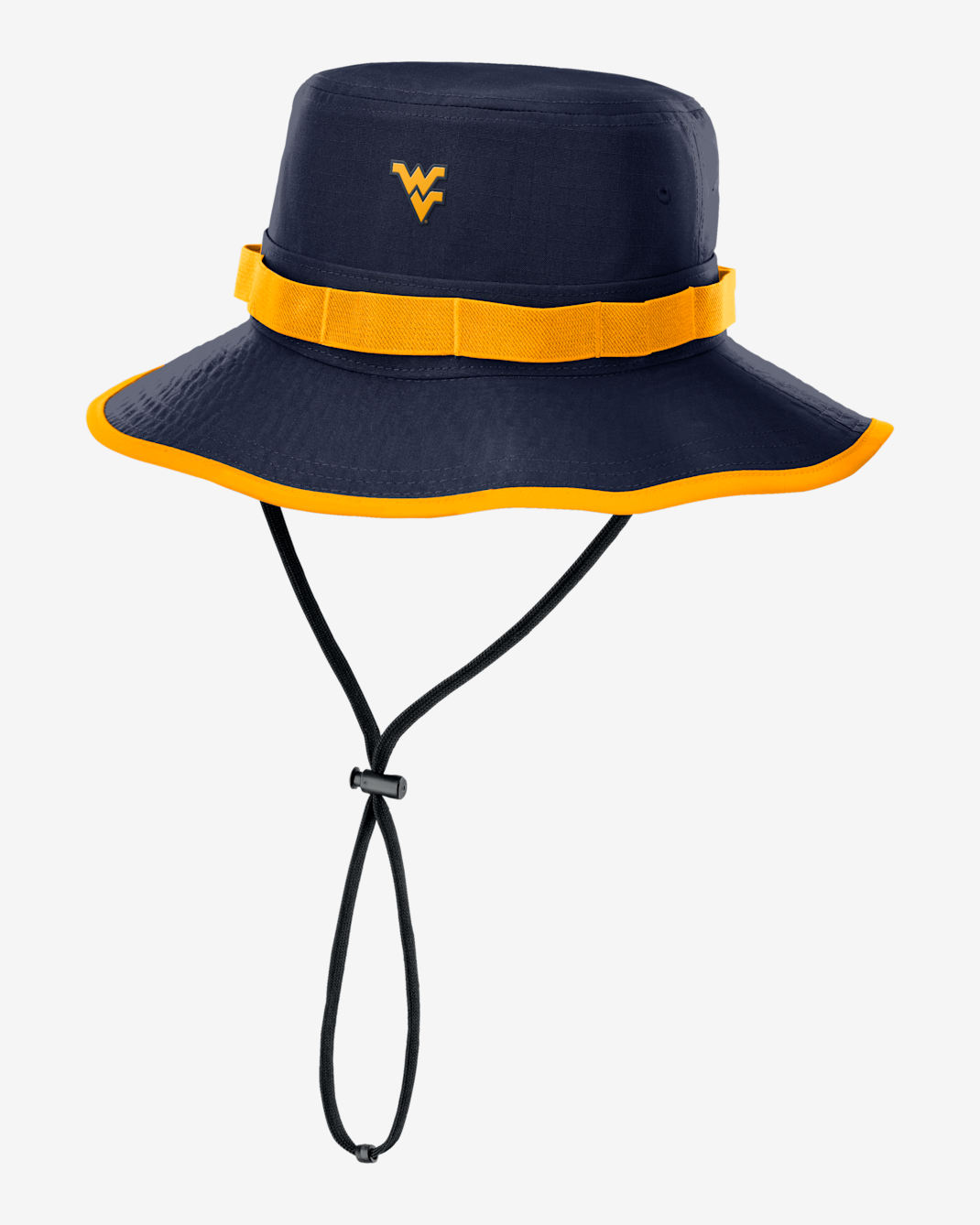 West Virginia Sideline Apex Gameday Boonie Men's Nike Dri-FIT College Bucket Hat - Navy