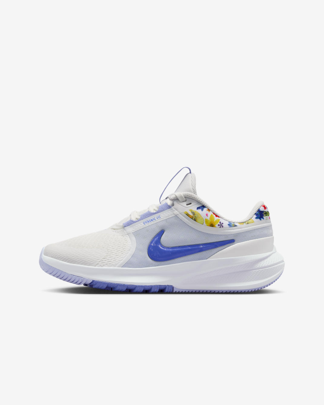 Nike Star Runner 5 Big Kids' Shoe - Summit White/Light Thistle/Sapphire