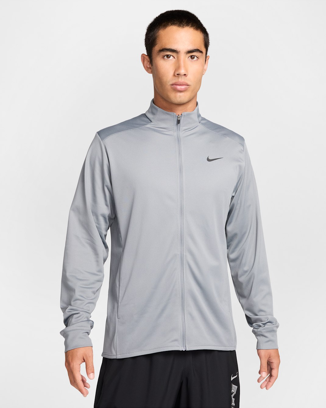 Giacca versatile in maglia Dri-FIT Nike Totality – Uomo - Cool Grey/Nero