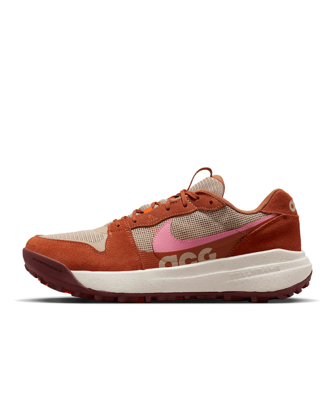 Nike ACG Lowcate 鞋款 - Hemp/Dark Russet/Total Orange/Coral Chalk