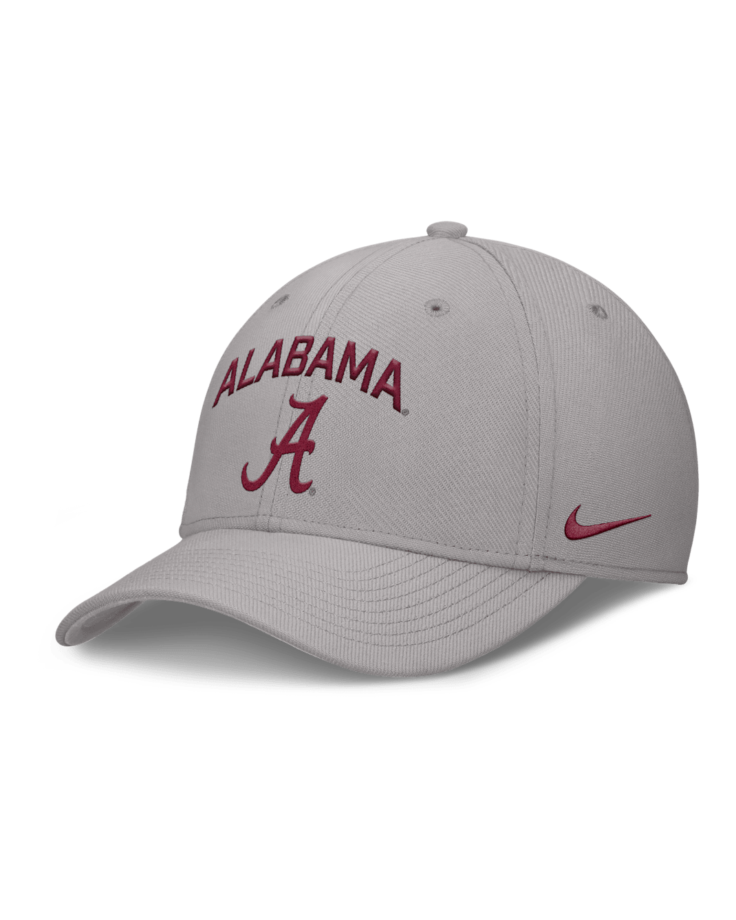 Alabama On-Field Rise Swoosh Men's Nike Dri-FIT College Hat - Grey