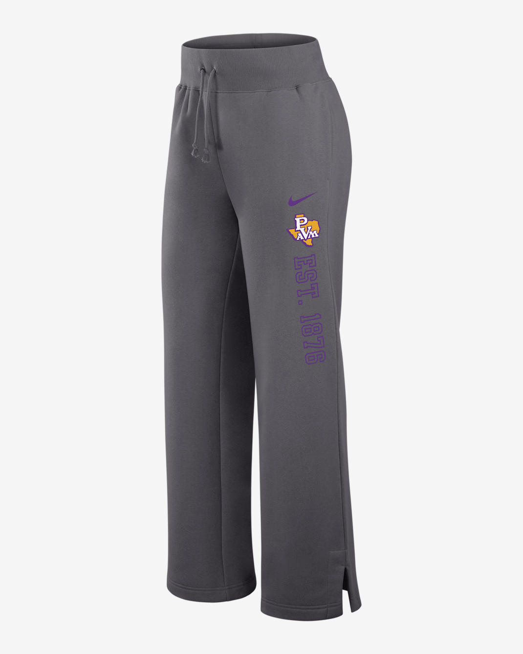 Prairie View A&M Phoenix Fleece Women's Nike College Pants - Grey