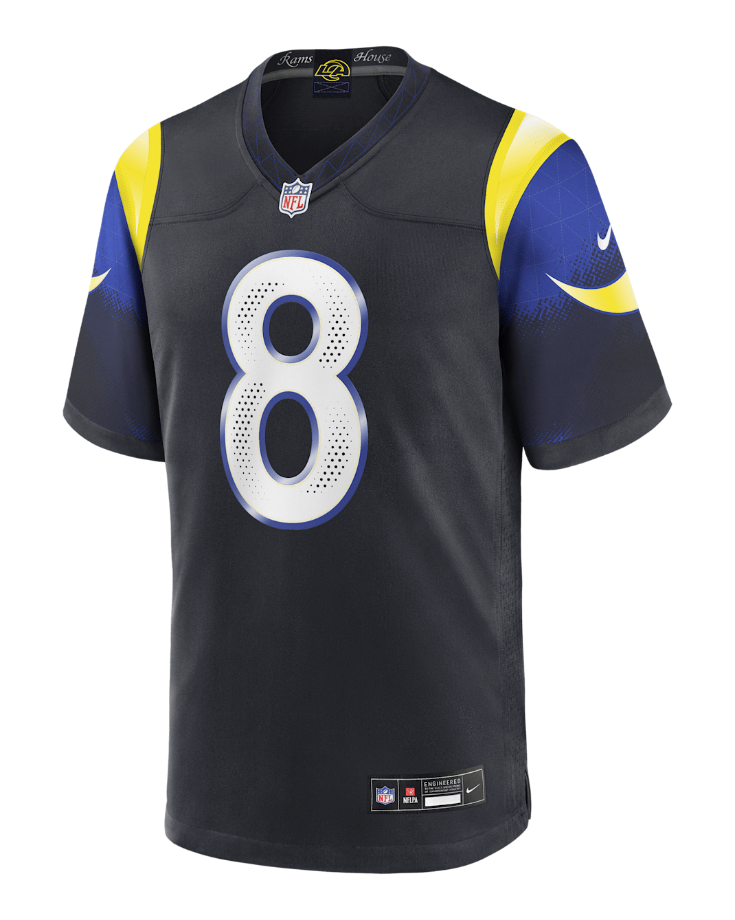 Jared Verse Los Angeles Rams Rivalries Collection Men’s Nike NFL Game Jersey - Navy
