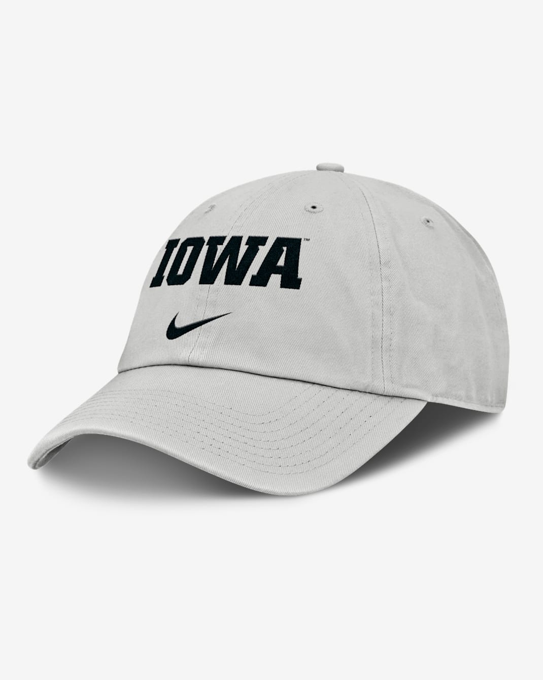 Iowa Off-Field Club Gameday Men's Nike College Adjustable Hat - Grey