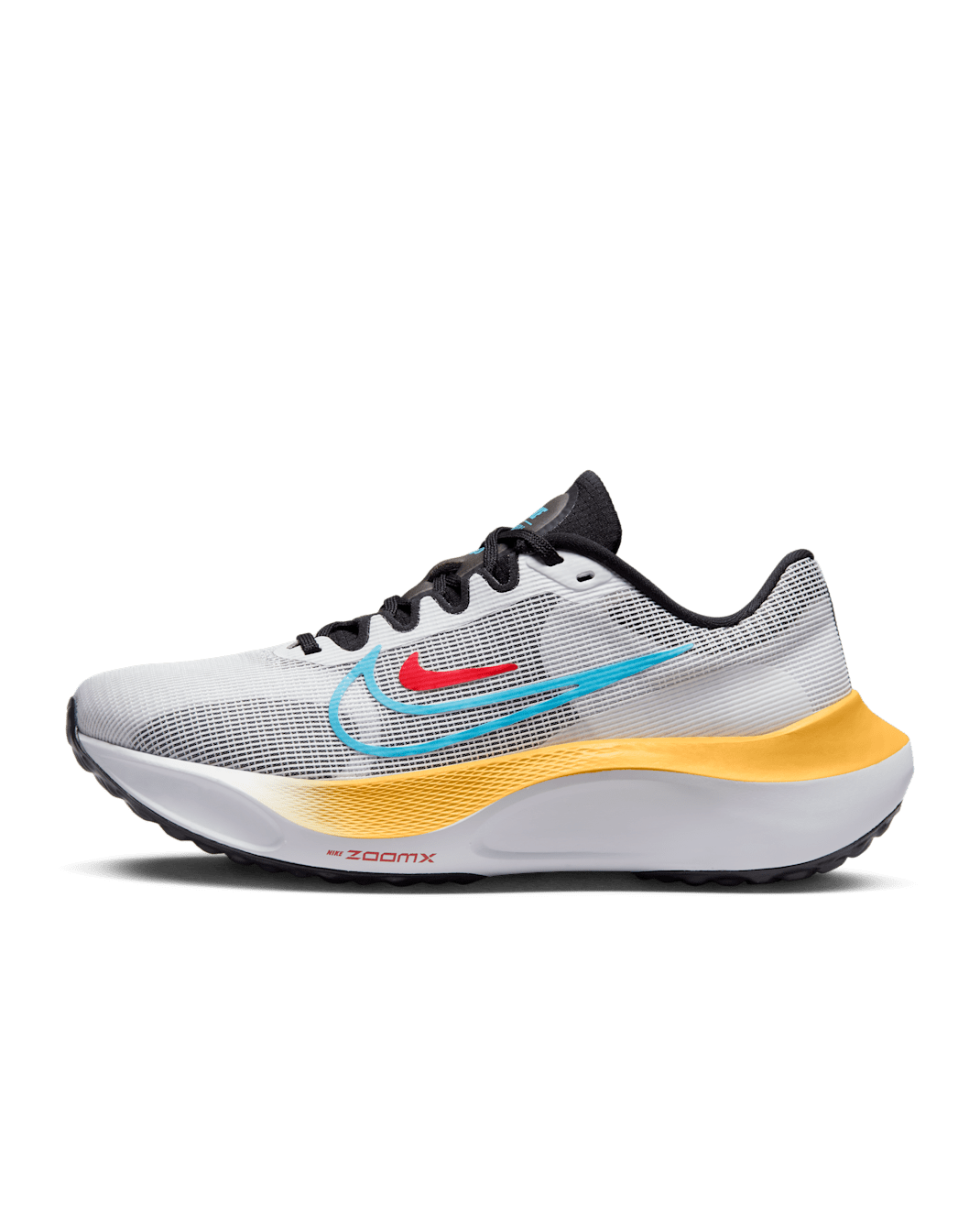 Nike Zoom Fly 5 Women's Road Running Shoes - Black/White/Picante Red/Baltic Blue