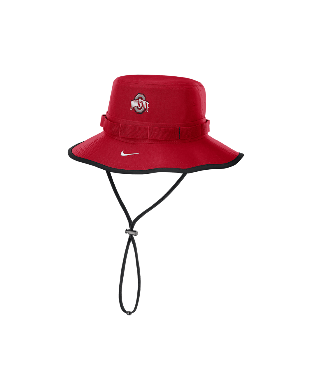Ohio State Buckeyes On-Field Apex Boonie Men's Nike Dri-FIT College Bucket Hat - University Red